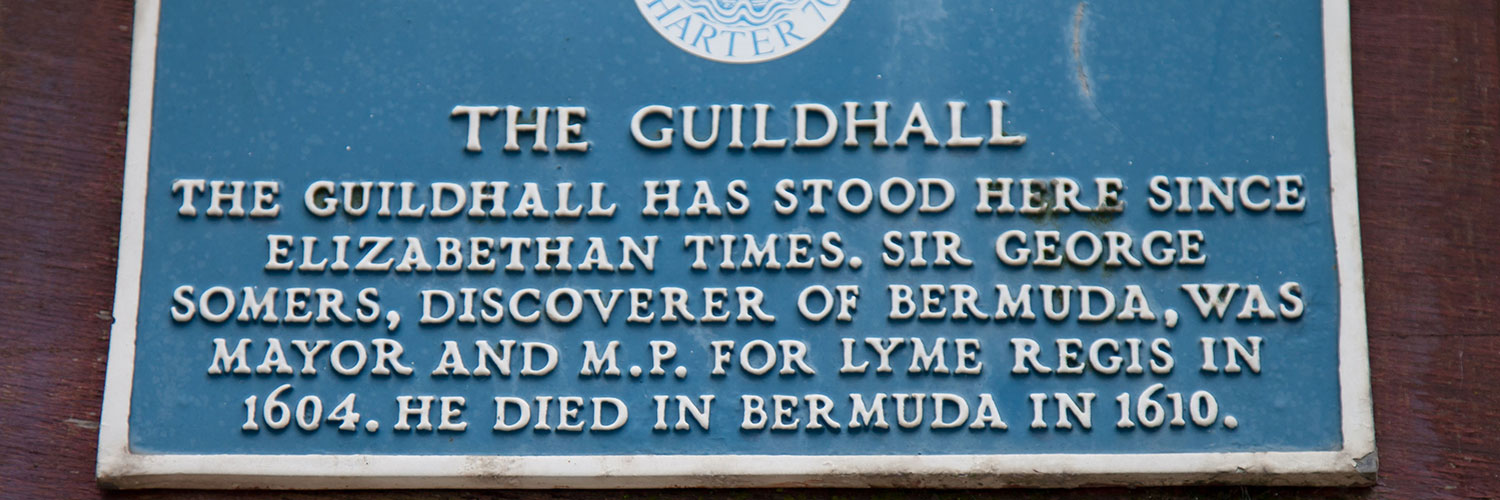 Guildhall blue plaque