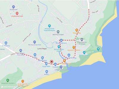 TEMPORARY CLOSURE OF VARIOUS ROADS, LYME REGIS FOR LYME REGIS REMEMBRANCE PARADE