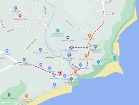 TEMPORARY CLOSURE OF VARIOUS ROADS, LYME REGIS FOR LYME REGIS REMEMBRANCE PARADE