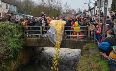 New Years Day Duck Race 