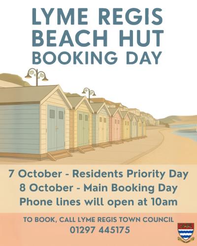 Beach Hut Booking Day 25/26