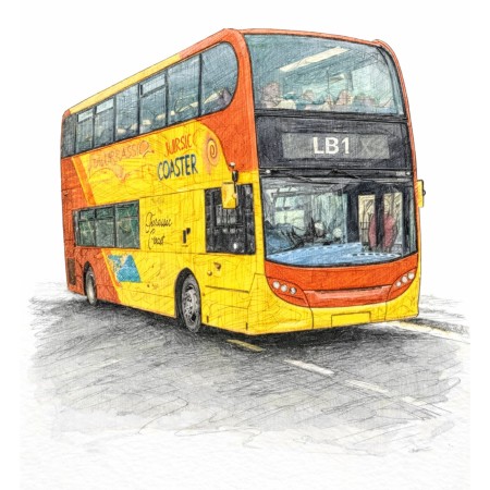 New LB1 evening bus service launched this Friday, connecting Lyme Regis, Bridport and the villages in between
