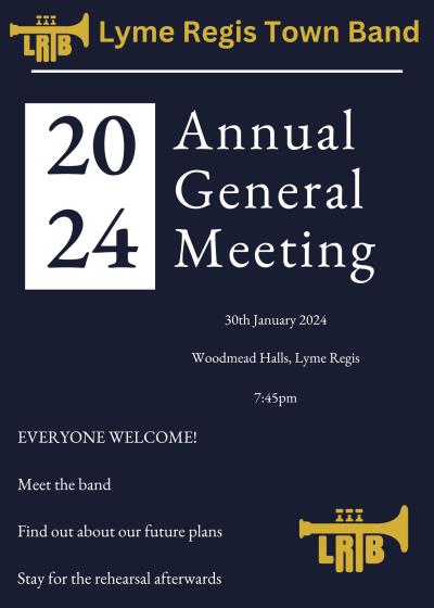 Lyme Regis Town Band - AGM
