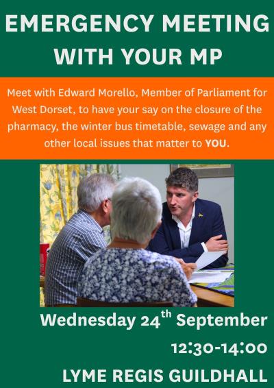 EMERGENCY MEETING WITH YOUR MP