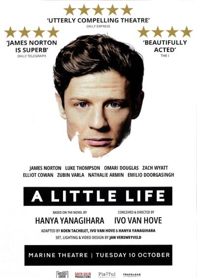 A Little Life comes to the Marine Theatre in October