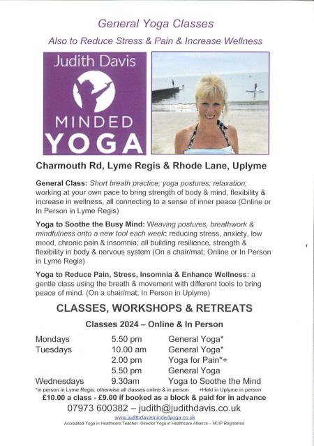 Judith Davis Minded Yoga