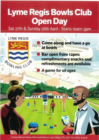 Lyme Regis Bowls Club Open Day