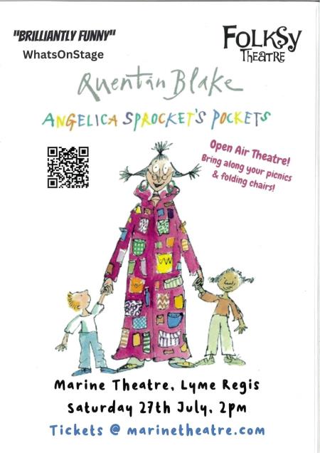 Quentin Blake Angelica Sprockets Pockets Open Air Theatre