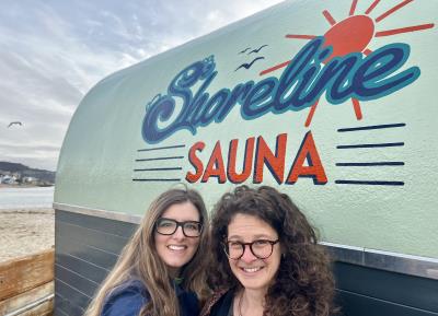 Shoreline Sauna First Birthday RNLI fundraiser event