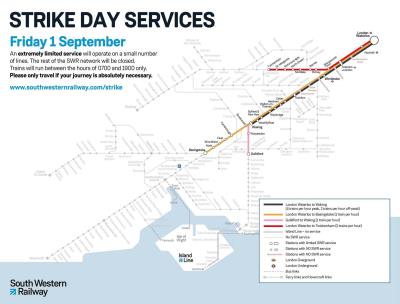 Train Strike services update