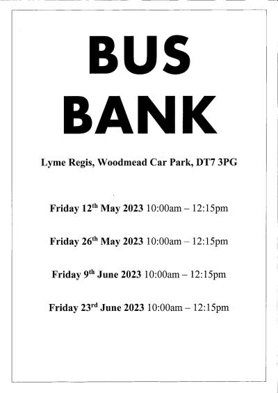 Bus Bank - Woodmead Halls car park