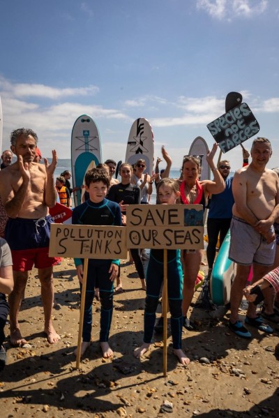 Wax up those surfboards and stand together