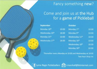 Pickleball at the Hub