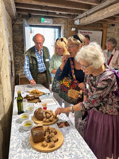 A local u3a group on a recent visit to the town mill