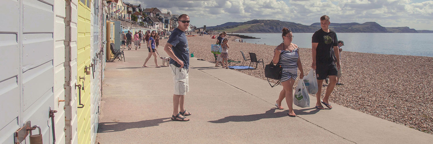 Beach huts