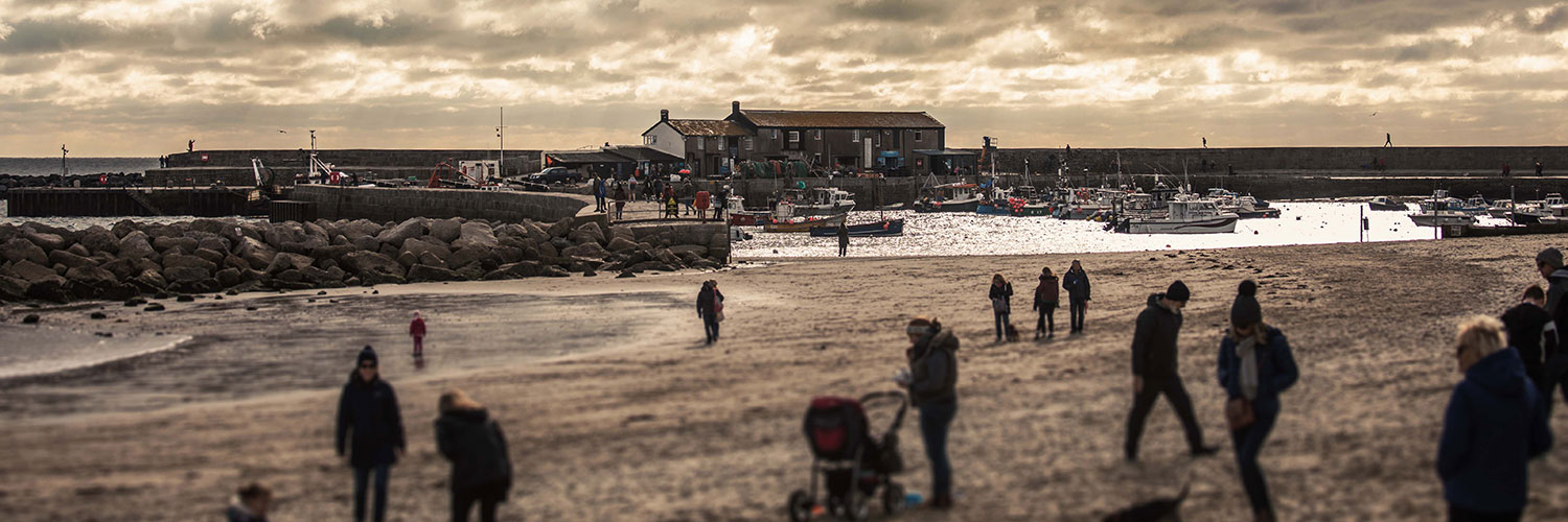 Moody beach