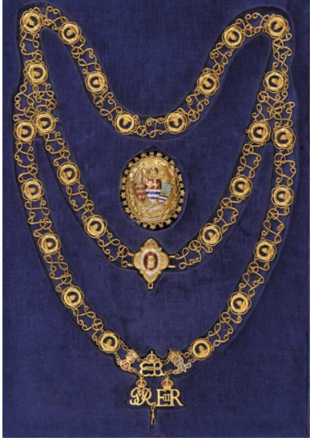 Fascinating talk on Lyme Regis civic regalia