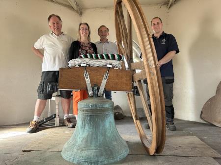 Council funding helps the church bell ring once again